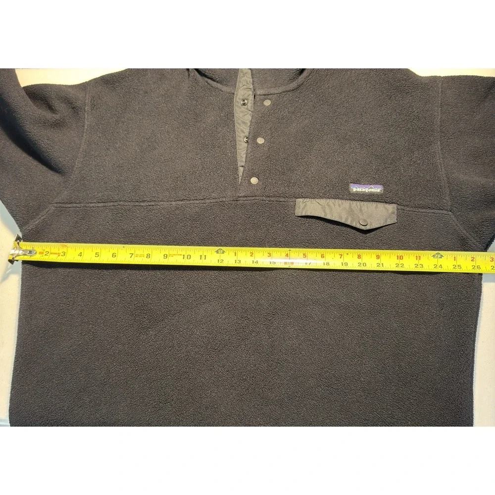 Rare Vintage Patagonia Synchilla Snap-T Pullover Black Mens Large FALL 2000